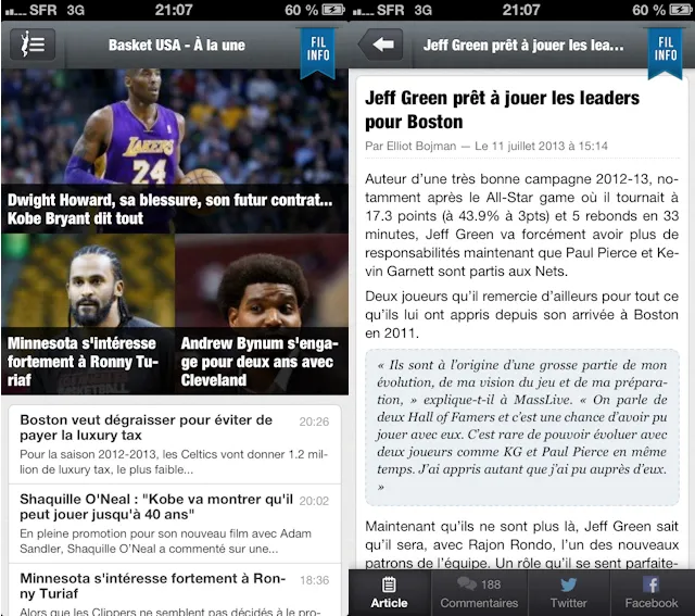 Application Basket USA