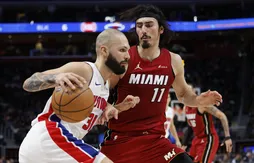 Evan Fournier à l’amende pour sa chandelle en tribune