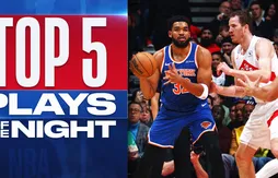 Le Top 5 de la nuit | La bonne vision du jeu de Jakob Poeltl