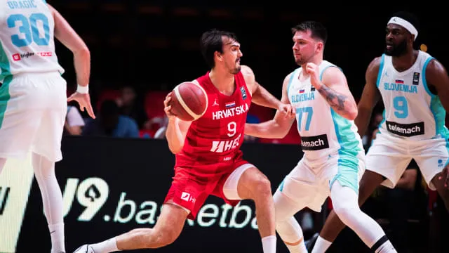 La Croatie de Dario Saric face à la Slovénie