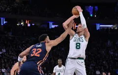 Premiers playoffs au Madison Square Garden pour Kristaps Porzingis