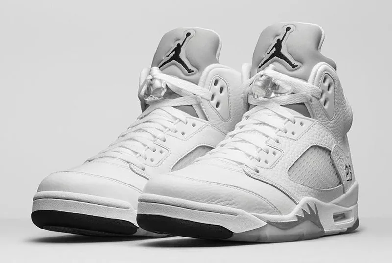 white-metallic-jordan-5-shoes-1