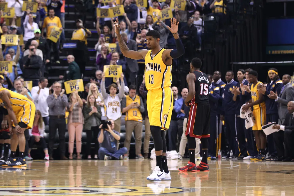 L'ovation pour le retour de Paul George