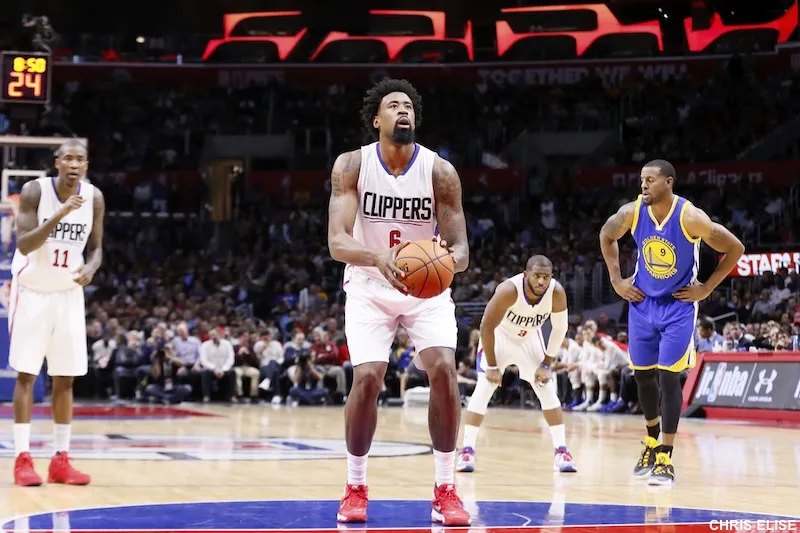 DeAndre Jordan aux lancers-francs