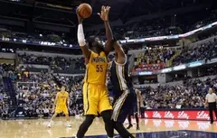 Roy Hibbert trop puissant pour le Jazz