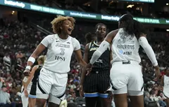 Sans A’ja Wilson, les Aces arrachent la victoire en prolongation face au Sky