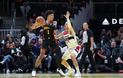 Les Hawks cartonnent les Wizards, malgré un Alex Sarr record