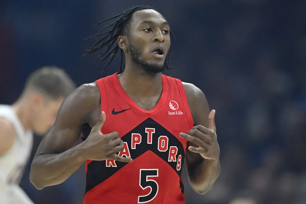 Immanuel Quickley (Raptors) contre les Cavaliers