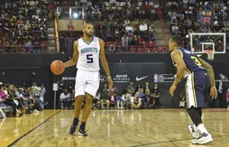 Les images du solide “double double” de Nicolas Batum (18 points, 10 rebonds)