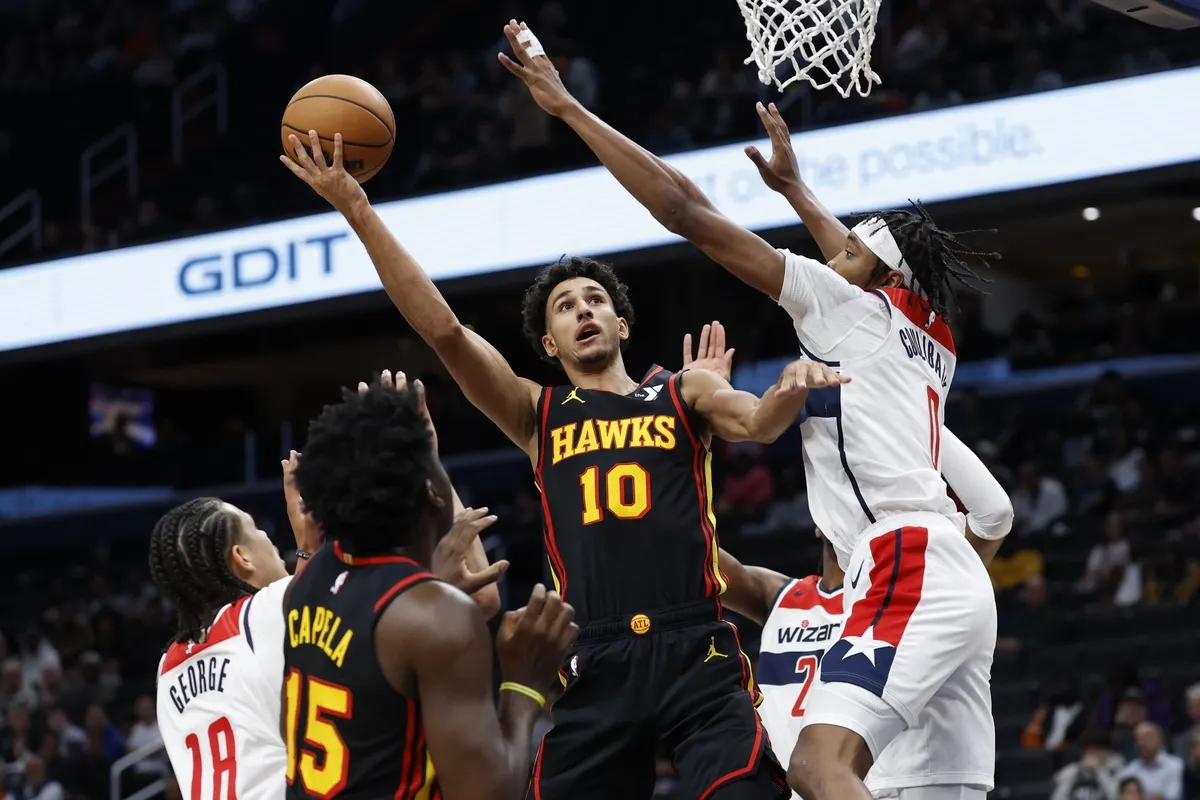 Zaccharie Risacher et Bilal Coulibaly au Rising Stars Challenge