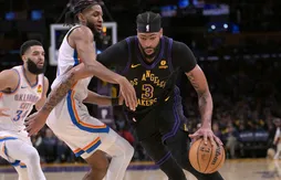 Le duo Anthony Davis – LeBron James stoppe le Thunder