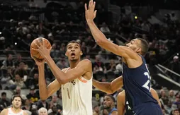 Rudy Gobert et les Wolves plus forts que Victor Wembanyama et les Spurs
