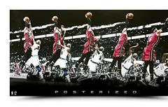 Le poster dunk de LeBron James sur Jason Terry vendu 899 dollars !