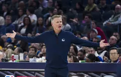 Steve Kerr très remonté contre les mauvaises décisions de Brandin Podziemski