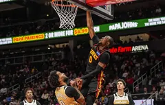 Jonathan Kuminga régale pour sa première avec les Hawks !