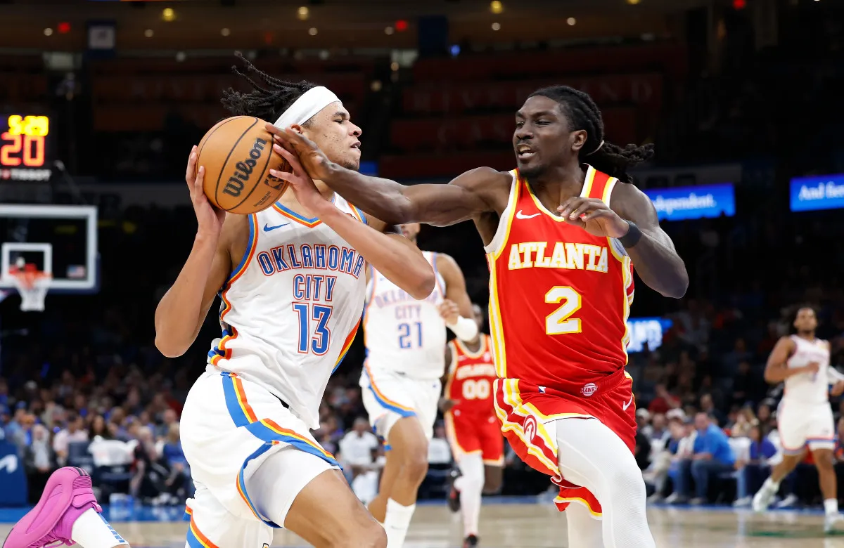 Ousmane Dieng avec le Thunder