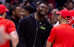 Zion Williamson espère pouvoir faire son retour en playoffs