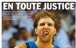 Presse écrite : Dirk Nowitzki en Une de L’Equipe