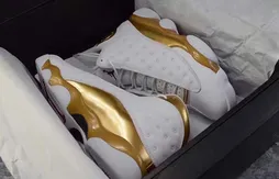 Les Air Jordan 13 et 14 s’habillent d’or