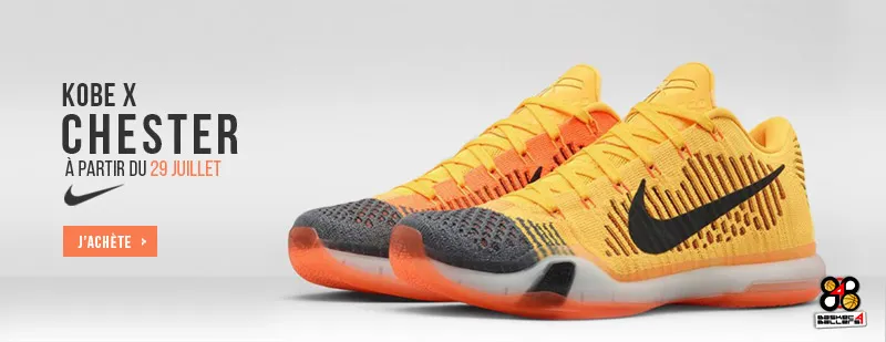 Découvrez la Kobe X Elite Low sur Basket4Ballers, la meilleure sélection basket en France