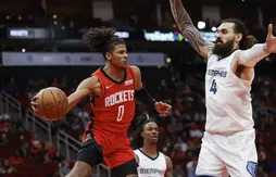 Steven Adams découvre ses nouveaux coéquipiers à Houston