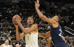 Rudy Gobert et les Wolves plus forts que Victor Wembanyama et les Spurs