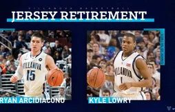 NCAA : les maillots de Ryan Arcidiacono et Kyle Lowry “retirés” par Villanova