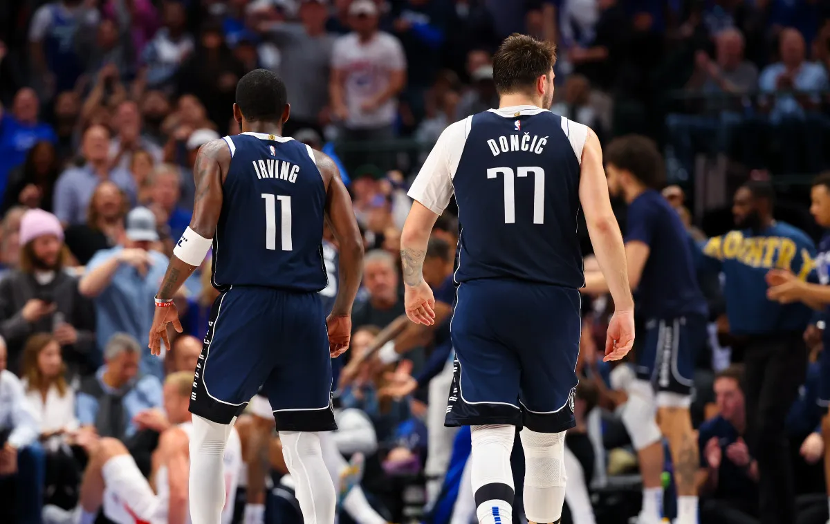 Kyrie Irving et Luka Doncic