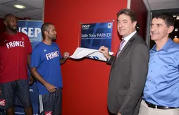 L’INSEP inaugure deux salles en l’honneur de Tony Parker et Boris Diaw