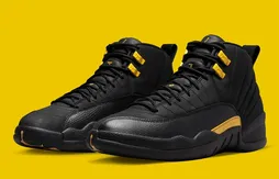 La Air Jordan 12 pied au plancher