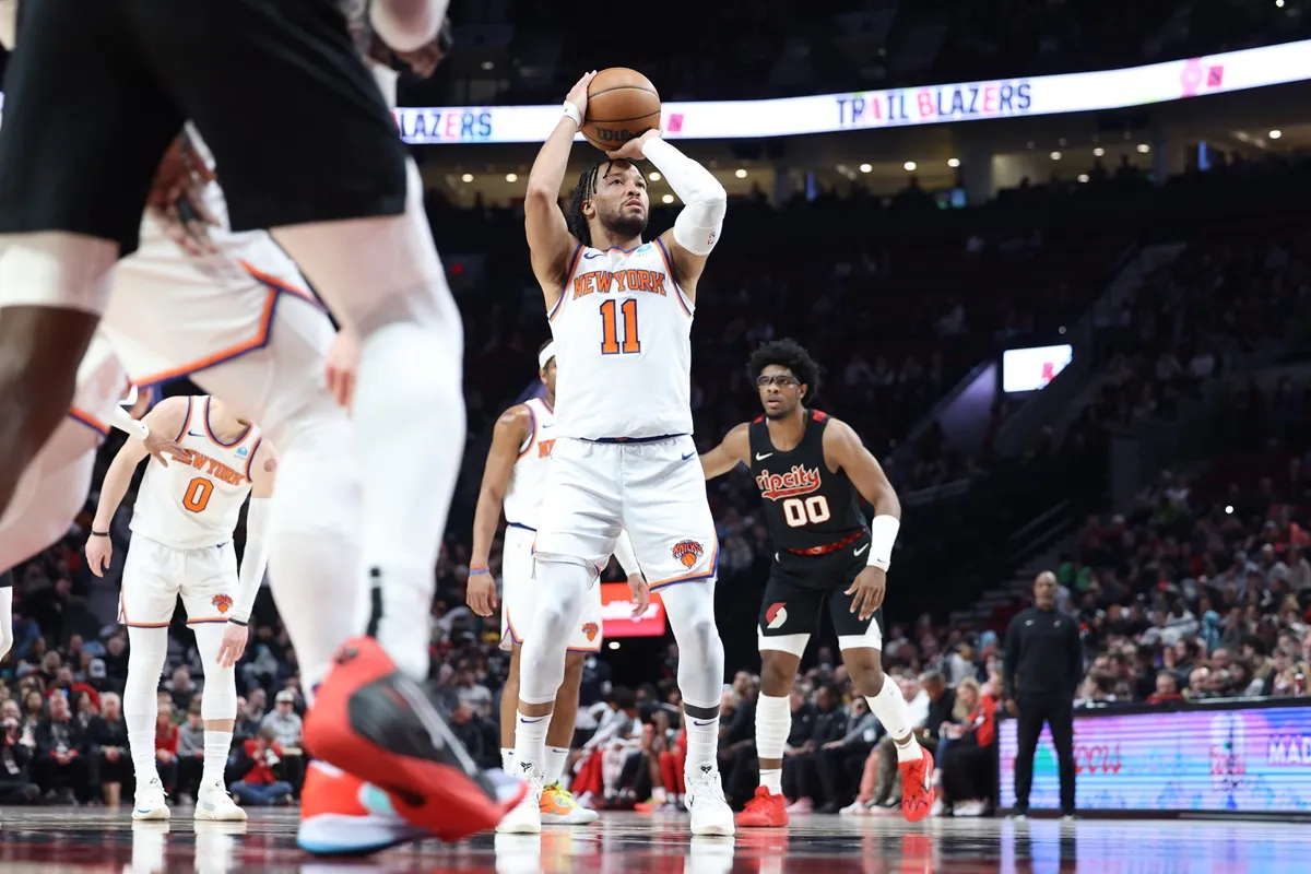 Jalen Brunson avec les Knicks