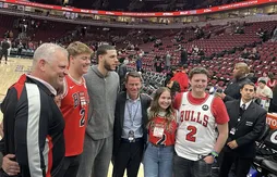 Lonzo Ball reçoit la famille du donneur ayant permis sa greffe de cartilage