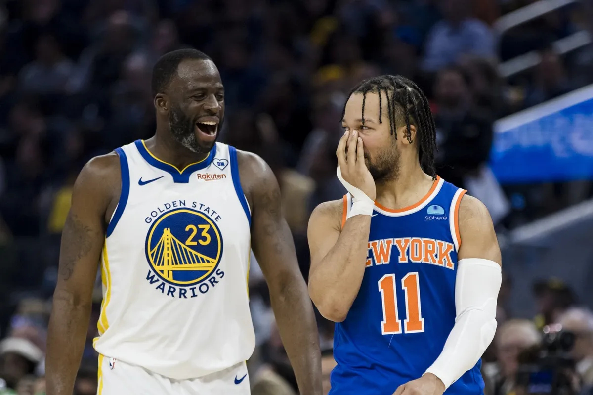 Draymond Green et Jalen Brunson
