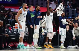 À la demande de Rudy Gobert, les Wolves attaquent “devant” leur banc en deuxième mi-temps