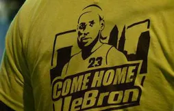 LeBron James flatté par la campagne « Come Home LeBron »