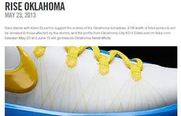 Tornade de Moore : Kevin Durant va donner pour un million de dollars de vêtements Nike