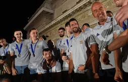 Novak Djokovic et Nikola Jokic se mêlent aux célébrations en Serbie