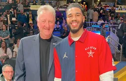 Jayson Tatum a enfin rencontré Larry Bird