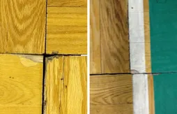 [images] le parquet du TD Garden commence à être très usé