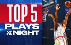 Le Top 5 de la nuit |  Trayce Jackson-Davis monte sur Joel Embiid