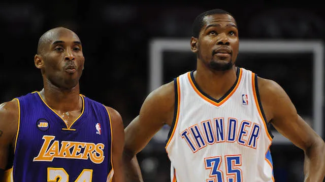 Kobe Bryant et Kevin Durant