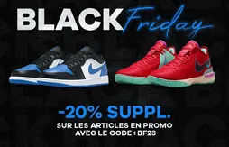 Black Friday basket4ballers : 20% de réduction supplémentaire sur tous les articles en promotion