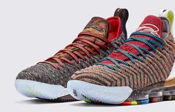 Nike : la LeBron 16 “1 thru 5” mélange cinq coloris
