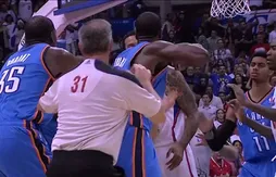 [replay] Le début de bagarre entre Blake Griffin, Matt Barnes et Serge Ibaka