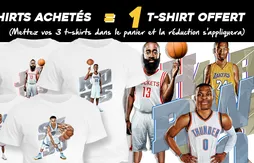 [bon plan] 2 T-shirts achetés = 1 T-shirt offert dans la boutique
