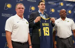 Pour sa première, Goga Bitadze est tombé sur un os nommé Karl-Anthony Towns