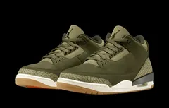 La Air Jordan 3 « Olive » suit la tendance