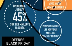 [Black Friday] Jusqu’à -45% sur les maillots NBA floqués sur le NBA Store