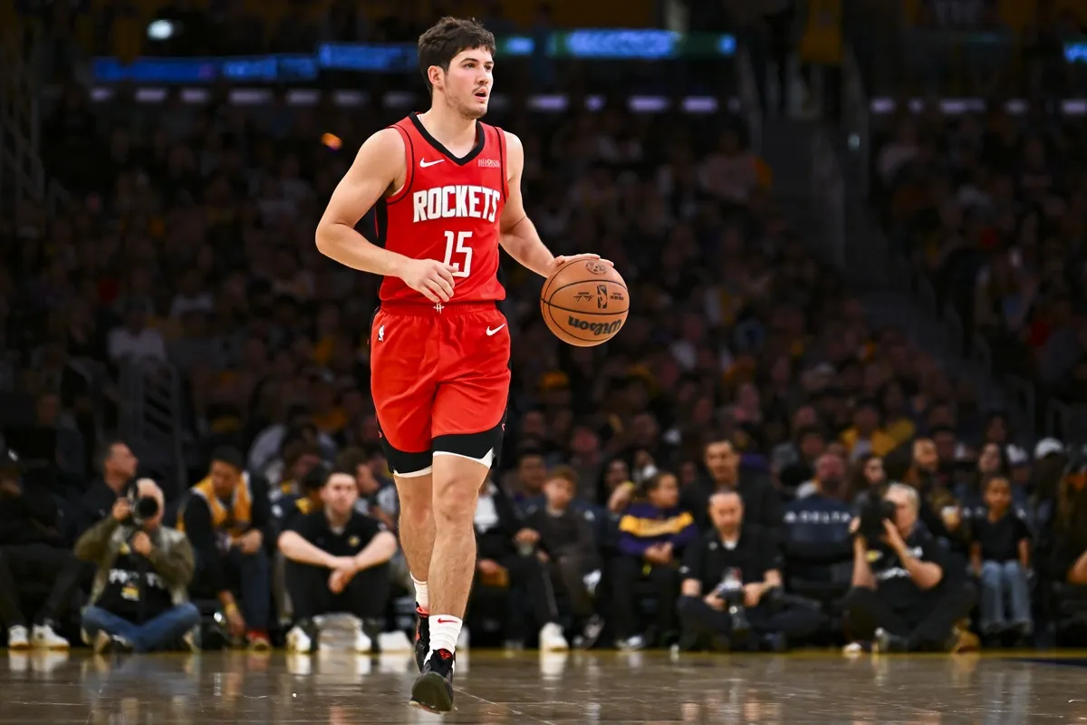 Reed Sheppard avec les Rockets