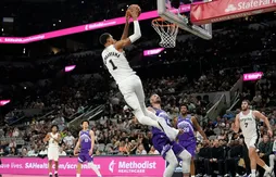 Un Victor Wembanyama très efficace et propre face au Jazz